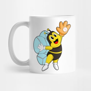 Bee Baseball Baseball glove Mug